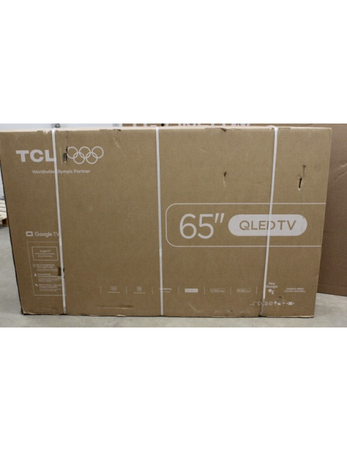 SALE OUT. TCL 4K QLED TV | 65T8C | 65 | Smart TV | Google TV | DAMAGED PACKAGING
