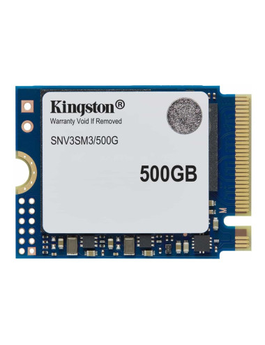Kingston SSD | SNV3SM3/500G | 500 GB | SSD form factor M.2 2280 | Solid-state drive interface PCIe 4.0 x4 NVMe | Read speed 5000
