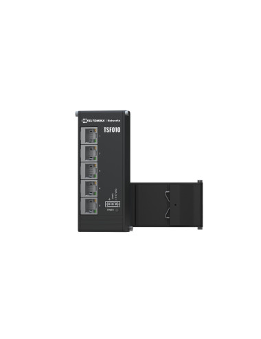 Switch|TELTONIKA|Switch type Unmanaged|Form factor DIN rail|5xRJ-45 ports|RJ-45 Ports Type Fast Ethernet (10/100)|5xFast Etherne