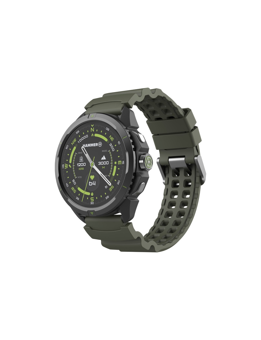 Hammer Watch 2 | Smart watch | AMOLED | 1.5 | Military Edition