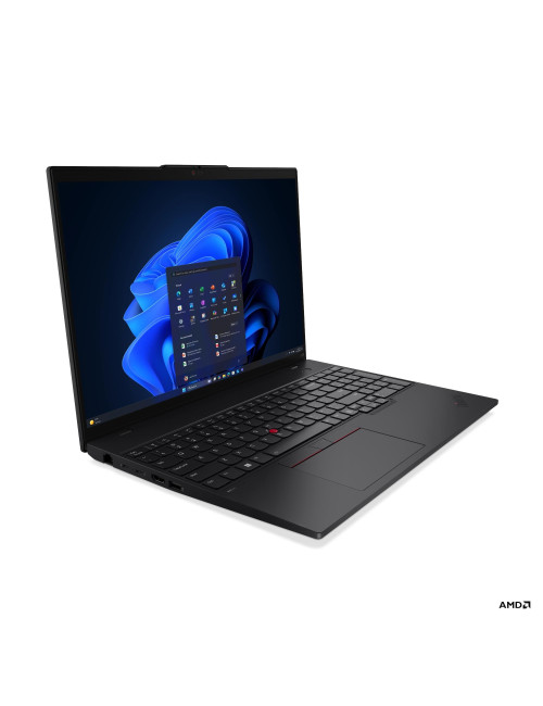 Lenovo ThinkPad L16 G2 AMD | Black | 16 " | IPS | WUXGA | 1920 x 1200 pixels | Anti-glare | AMD Ryzen 7 PRO | 250 | 16 GB | SODI
