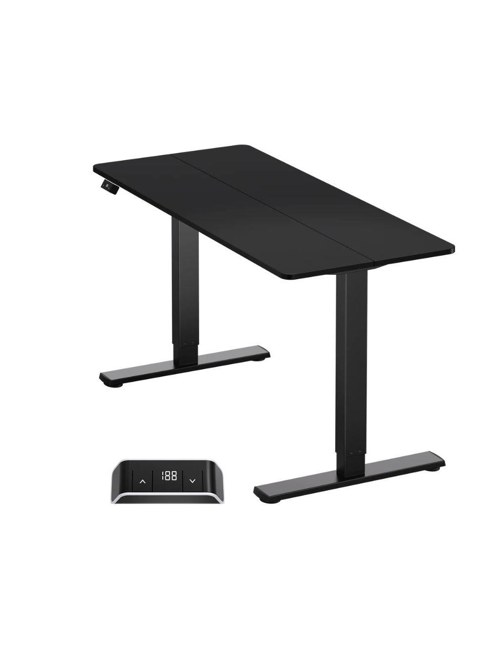 DESK MOTORISED/BLACK WDT221E-B ONKRON