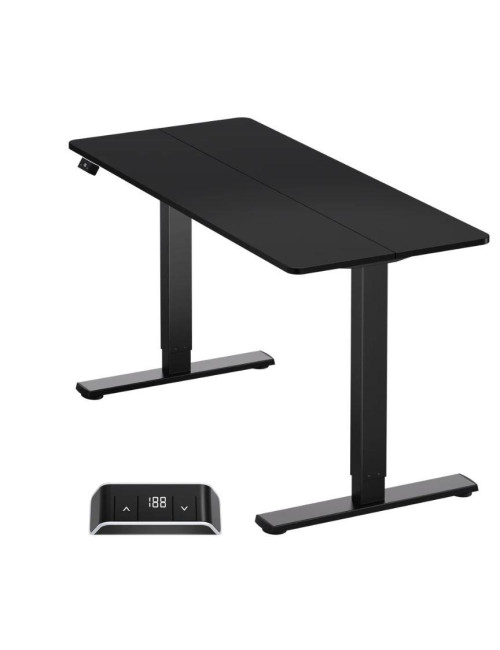 DESK MOTORISED/BLACK WDT221E-B ONKRON