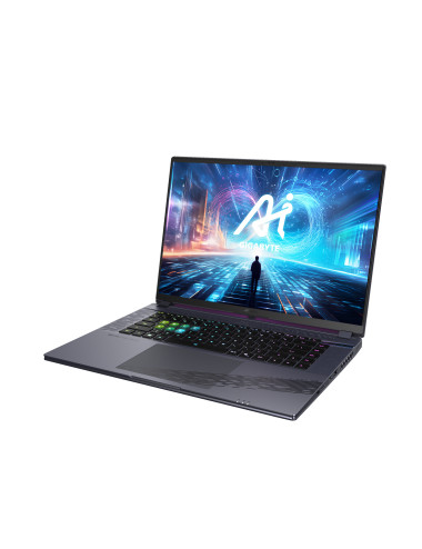 Gigabyte | AORUS 16X ASG ASG-53EEC54SH | Gray | 16 " | 2560 x 1600 pixels | Intel Core i7 | i7-14650HX | 16 GB | DDR5 | Solid-st
