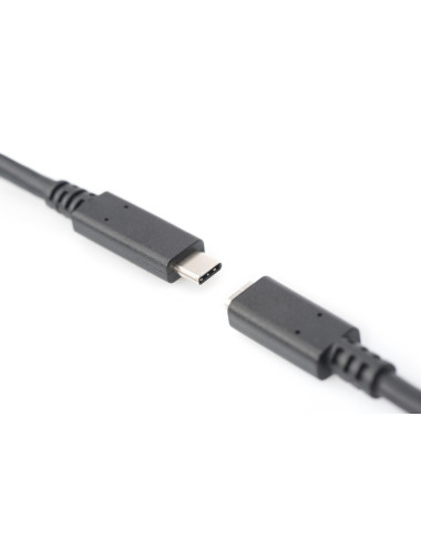 Digitus USB Type-C extension cable, Type-C - C | AK-300210-015-S