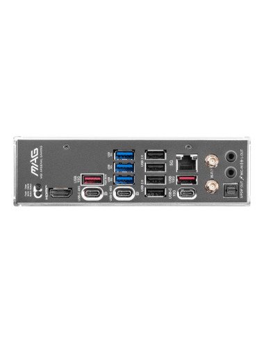 MSI MAG X870E TOMAHAWK WIFI | Processor family AMD | Processor socket AM5 | DDR5 | Supported hard disk drive interfaces SATA, M.