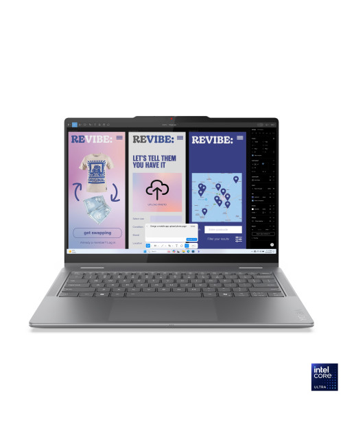 Lenovo Yoga 7 2-in-1 14ILL10 | Luna Grey | 14 " | OLED | Touchscreen | WUXGA | 1920 x 1200 pixels | Intel Core Ultra 7 | 256V | 