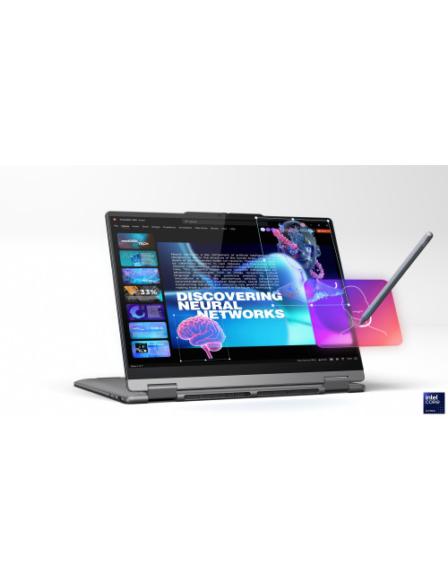 Lenovo Yoga 7 2-in-1 14ILL10 | Luna Grey | 14 " | OLED | Touchscreen | WUXGA | 1920 x 1200 pixels | Intel Core Ultra 7 | 256V | 