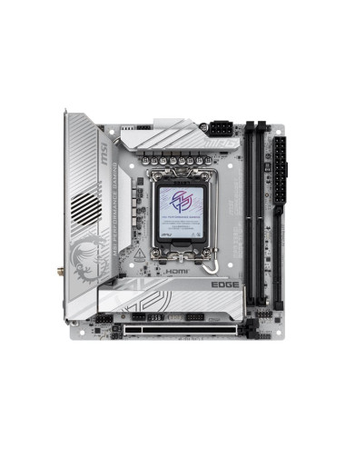 MSI MPG Z890I EDGE TI WIFI | Processor family Intel | Processor socket LGA1851 | Supported hard disk drive interfaces SATA, M.2 