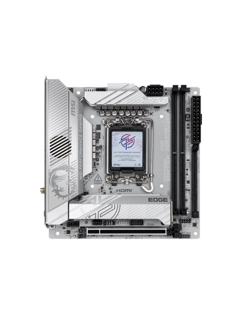 MSI MPG Z890I EDGE TI WIFI | Processor family Intel | Processor socket LGA1851 | Supported hard disk drive interfaces SATA, M.2 