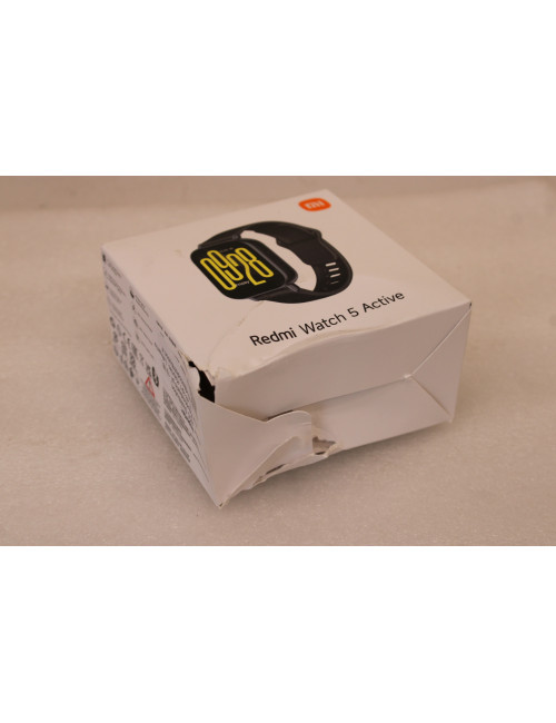 SALE OUT. Redmi Watch 5 Active | Smart watch | LCD | 2.0 | Waterproof | DAMAGED PACKAGING | Midnight Black