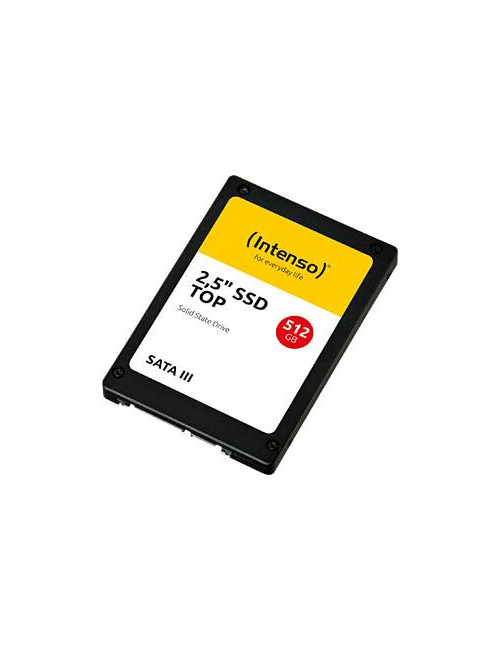 SSD|INTENSO|512GB|SATA 3.0|SLC|Write speed 500 MBytes/sec|Read speed 520 MBytes/sec|2,5"|3812450