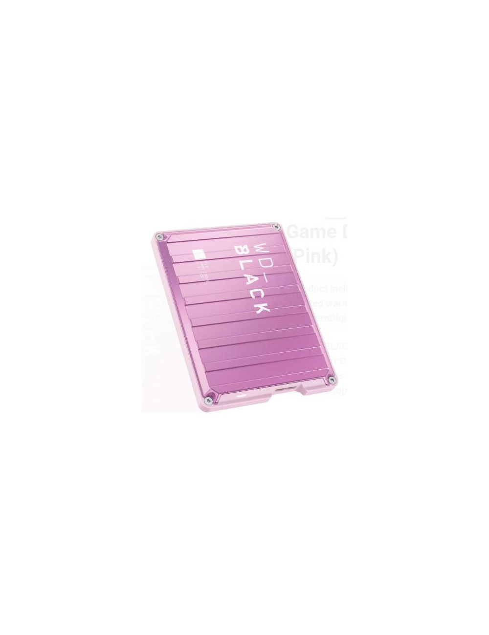 External HDD|WESTERN DIGITAL|P10 Game Drive|WDBA2W0020BPK-WESN|2TB|USB 3.2|Colour Pink|WDBA2W0020BPK-WES1