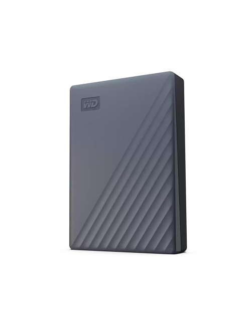 External HDD|WESTERN DIGITAL|My Passport|WDBRMD0040BGY-WESN|4TB|USB-C|Colour Grey|WDBRMD0040BGY-WESN