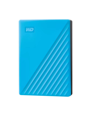External HDD|WESTERN DIGITAL|My Passport|6TB|USB 2.0|USB 3.2|Colour Sky Blue|WDBR9S0060BBL-WESN