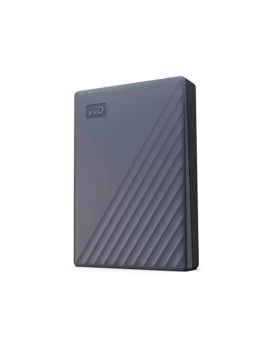External HDD|WESTERN DIGITAL|My Passport|WDBY3J0060BGY-WESN|6TB|USB-C|Colour Grey|WDBY3J0060BGY-WESN