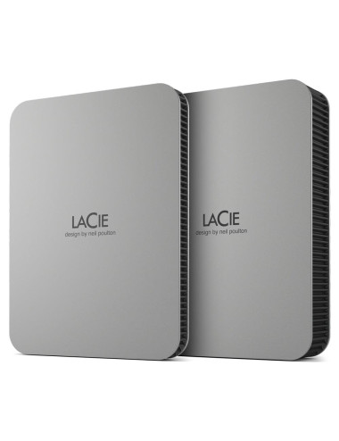 External HDD|LACIE|Mobile Drive|1TB|USB-C|Colour Silver|STLP1000400