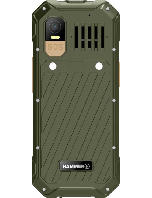 Hammer 6 LTE Military Edition | Green | 2.4 " | IPS | 48 MB | 128 MB | Dual SIM | 3G | Main camera resolution 2 MP | 2500 mAh
