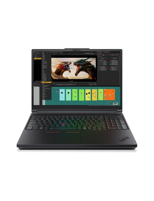 Lenovo ThinkPad P16 G3 | Black | 16 " | IPS | WUXGA | 1920 x 1200 pixels | Anti-glare | Intel Core Ultra 7 | 255HX | 64 (2x32) G