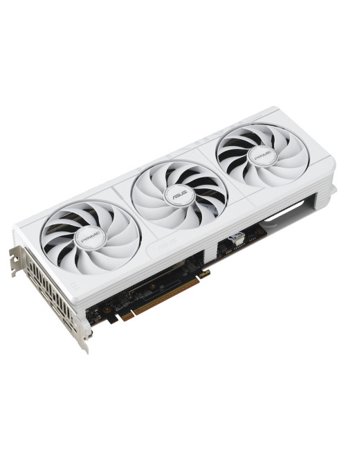 Asus Prime Radeon RX 9070 XT White OC Edition 16GB GDDR6 | AMD | 16 GB | Radeon RX 9070 XT | GDDR6 | HDMI ports quantity 1 | PCI