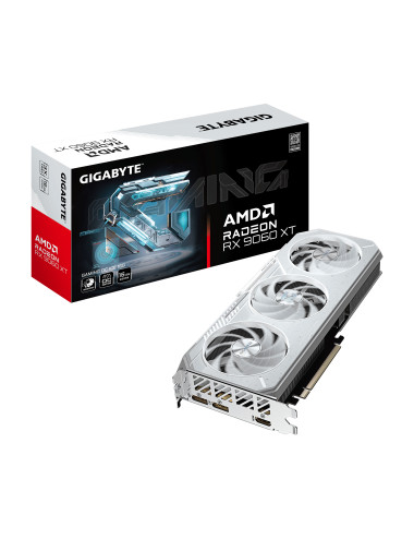 Gigabyte Radeon RX 9060 XT GAMING OC ICE 16G | AMD | 16 GB | Radeon RX 9060 XT | GDDR6 | HDMI ports quantity 1 | PCI-E 5.0