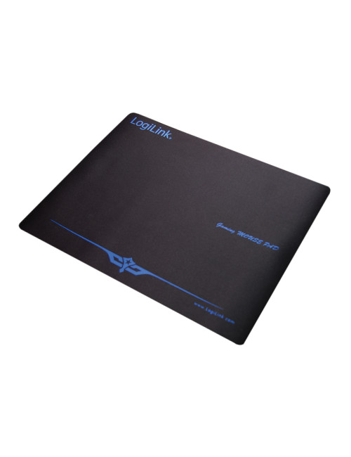 Logilink Mousepad XXL Black, Gaming mouse pad, Rubber, 400 x 3 x 300 mm
