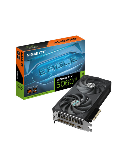 Gigabyte GeForce RTX 5060 Ti EAGLE OC 16G | NVIDIA | 16 GB | GeForce RTX 5060 Ti | GDDR7 | HDMI ports quantity 1 | PCI-E 5.0