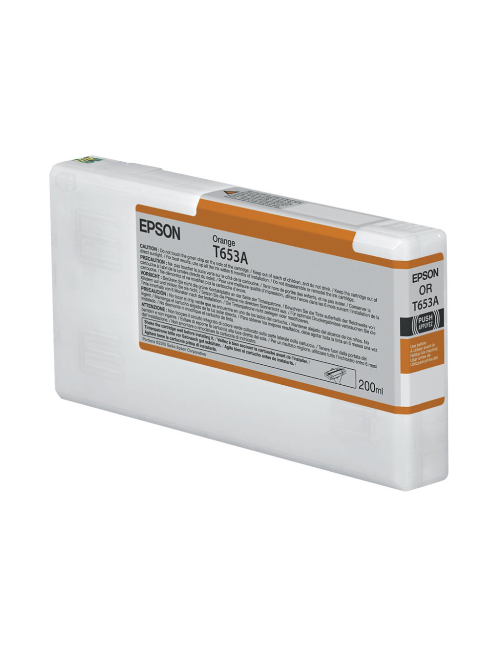Epson T653A | Ink Cartridge | Orange