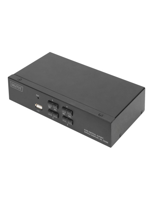 Digitus KVM Switch, 4 Port, Single Display, 4K, HDMI | DS-12880