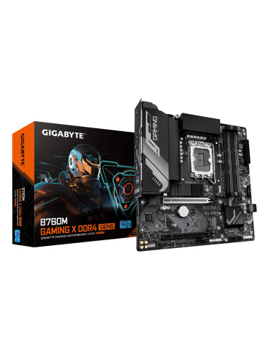 Mainboard|GIGABYTE|Intel B760|LGA 1700|micro ATX|RAM DDR4-SDRAM|4xSlots|2xNumber of M.2 (M) slots|B760MGXDDR4GEN5