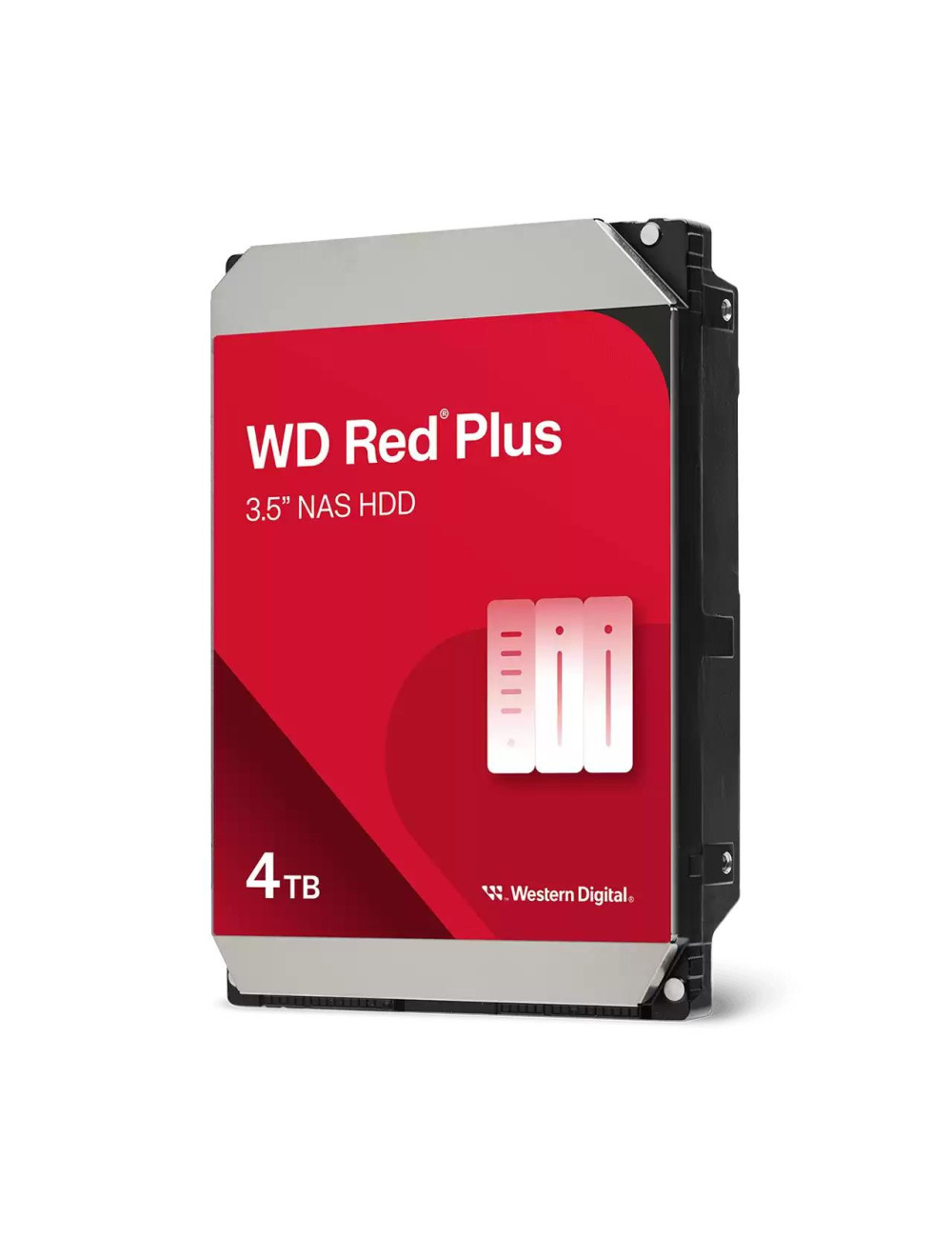 HDD|WESTERN DIGITAL|Red Plus|4TB|128 MB|5400 rpm|3,5"|WD40EFZZ