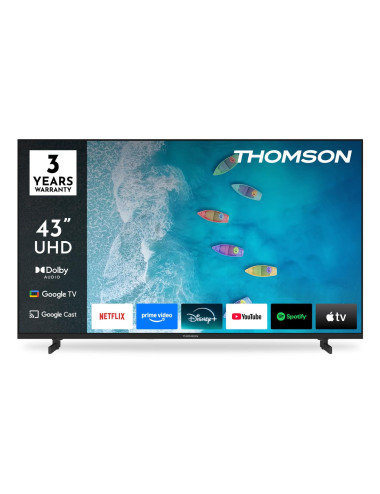 TV Set|THOMSON|43 "|4K Ultra HD|3840 x 2160 pixels|Flat|16:9|LED|43UG4S15