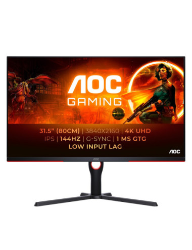 AOC Gaming U32G3X/BK skarm...