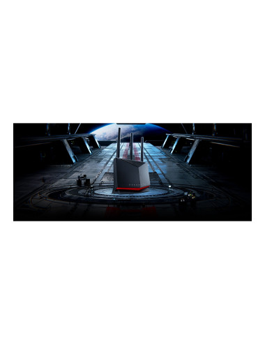 Wireless Wifi 7 Dual Band Gigabit Router | RT-BE86U | 802.11be | 6800 Mbit/s | Ethernet LAN (RJ-45) ports 5 | Mesh Support Yes |