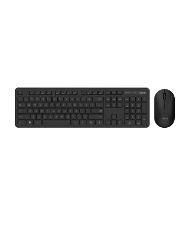 Asus CW100 | Keyboard and Mouse Set | Wireless | Russian | Black | RF 2.4GHz