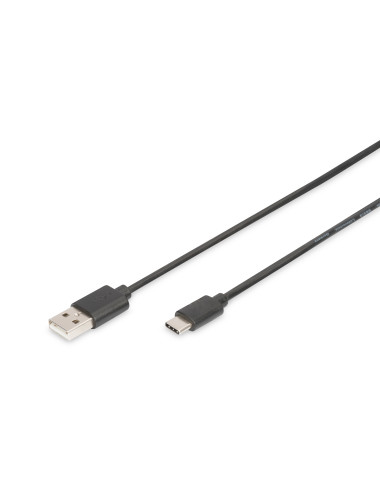 Digitus USB Type-C connection cable, Type USB-A to USB-C | AK-300154-018-S