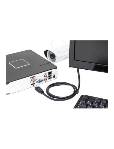 Digitus HDMI High Speed with Ethernet Connection Cable | DB-330123-020-S | 2 m