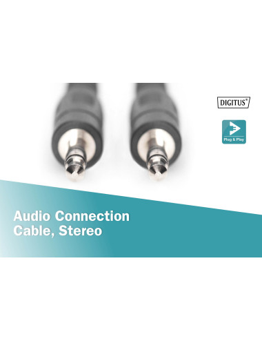 Digitus Audio Connection Cable, Stereo | AK-510100-015-S