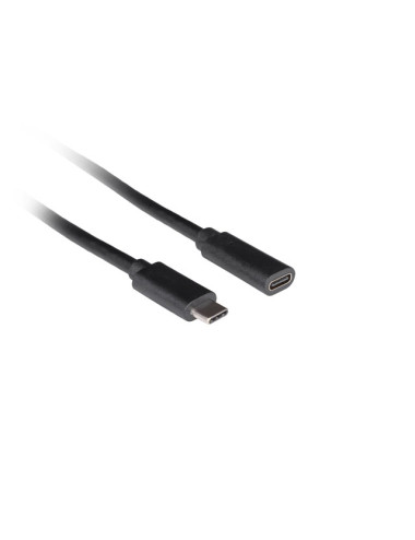 Lanberg USB-C M/F 3.1 Cable | CA-USBE-20CC-0005-BK
