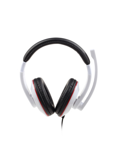Gembird | MHS-001-GW | Stereo headset | Built-in microphone | 3.5 mm | Glossy white