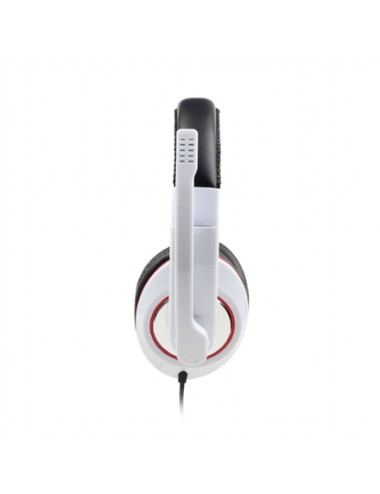 Gembird | MHS-001-GW | Stereo headset | Built-in microphone | 3.5 mm | Glossy white