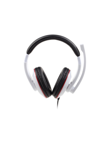Gembird | MHS-001-GW | Stereo headset | Built-in microphone | 3.5 mm | Glossy white