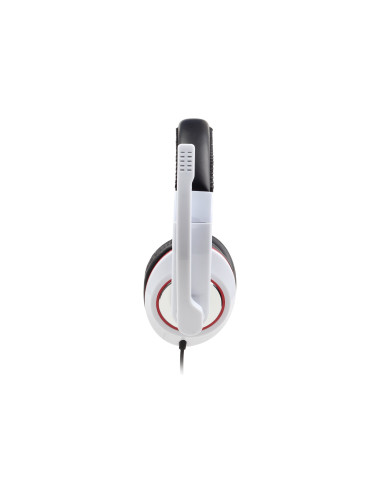 Gembird | MHS-001-GW | Stereo headset | Built-in microphone | 3.5 mm | Glossy white