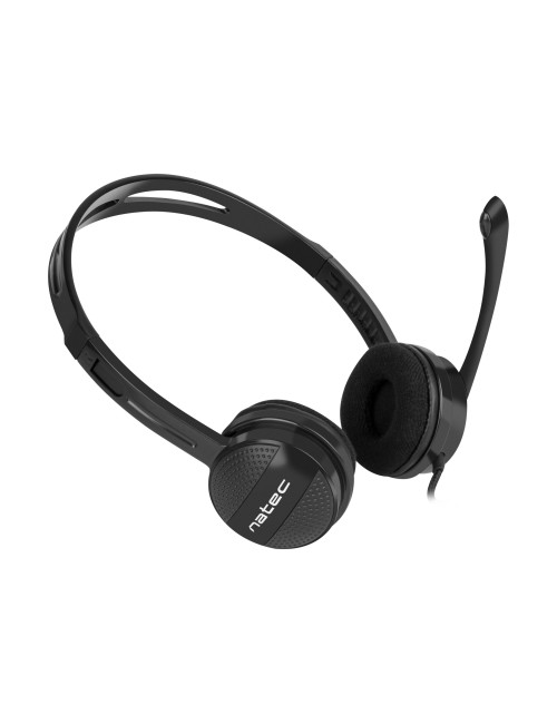 Natec | Headset | Canary Go | Yes | Wired | On-Ear | 3.5 mm