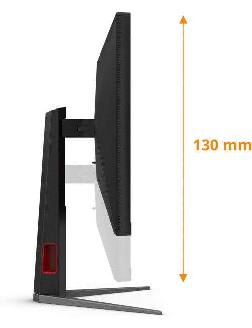 AOC | U27G4XM | 27 " | Fast IPS | UHD | 16:9 | 160 Hz | 1 ms | 3840 x 2160 pixels | 1200 cd/m | HDMI ports quantity 1 | Black