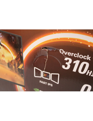 AOC SALE OUT. | 25G4SXU | 24.5 " | IPS | FHD | 310 Hz | 1 ms | 1920 x 1080 pixels | 400 cd/m | HDMI ports quantity 2 | Black | W