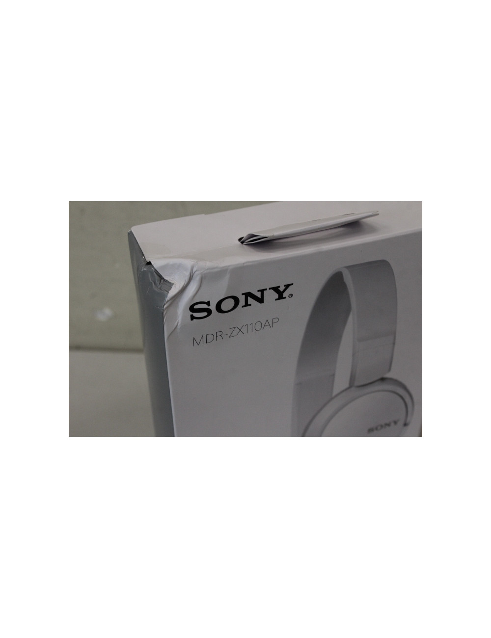 SALE OUT. Sony headphones ZX Series MDR-ZX110APW Outdoor headband, White | Sony MDR-ZX110APW.CE7 | Wired | On-Ear | Microphone |