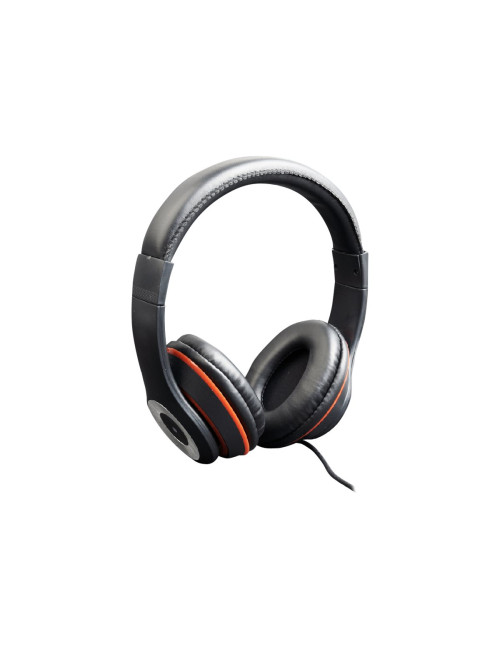 Gembird | Stereo headset, "Los Angeles" + microphone, passive noise canceling | Black