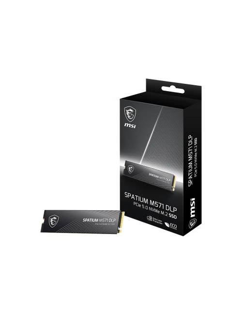 SSD|MSI|1400xTBW rating|MTBF 1500000 h|Read speed 14500 MB/s|Write speed 11000 MB/s|NVMe Yes|PCI Express 5.0|M.2|2000 GB|SPATIUM
