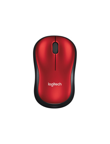 Logitech | Mouse | M185 | Wireless | Red